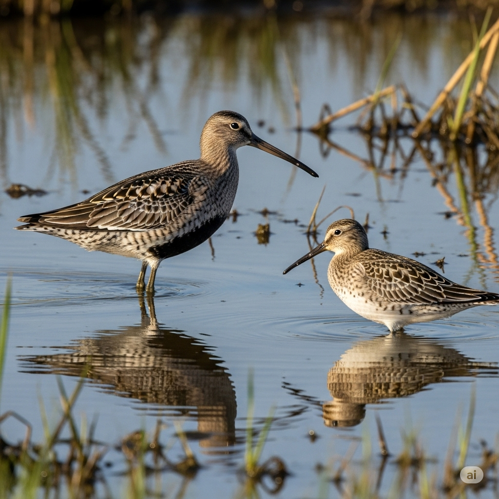Long Billed Vs Short Billed Dowitcher; Complete Comparison